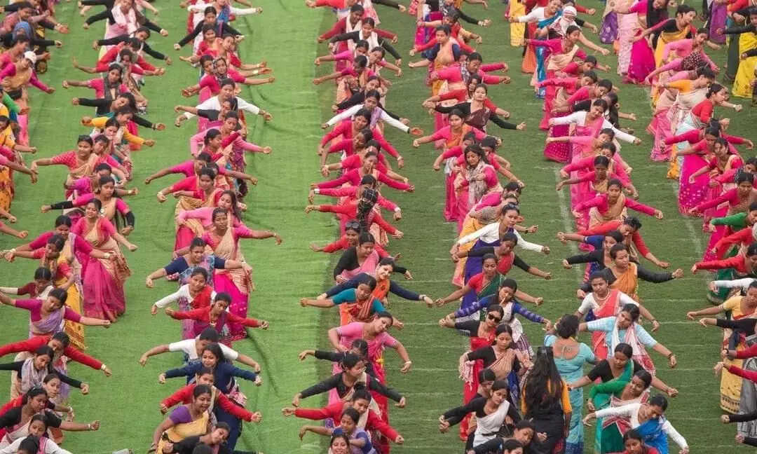 Bihu performance