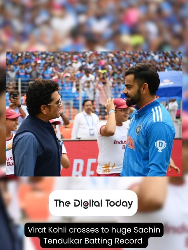 Virat Kohli crosses to huge Sachin Tendulkar Batting Record