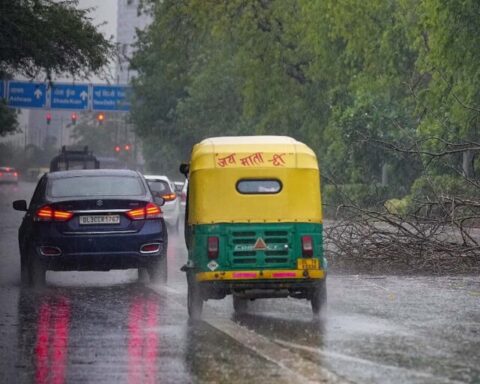 delhi rain