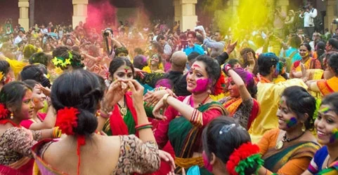 Shantiniketan's Basanta Utsav in West Bengal