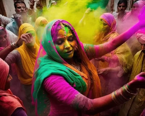 Diverse Holi Celebrations Across India.