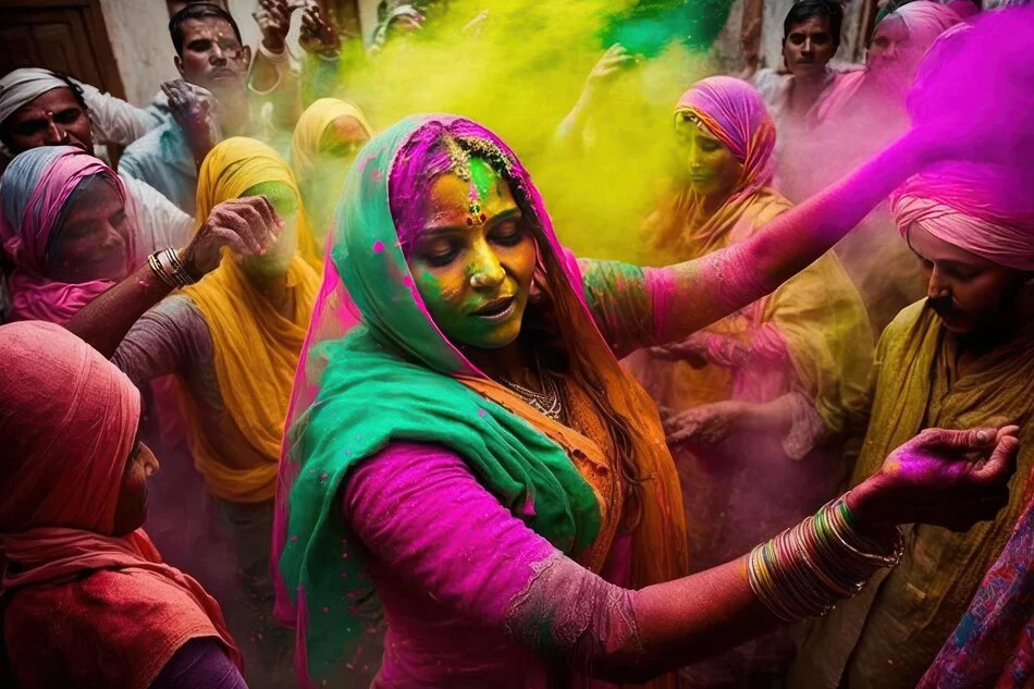 Diverse Holi Celebrations Across India.