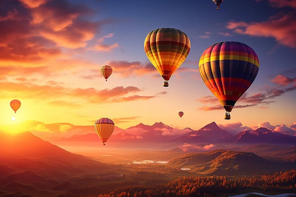 hot air balloon