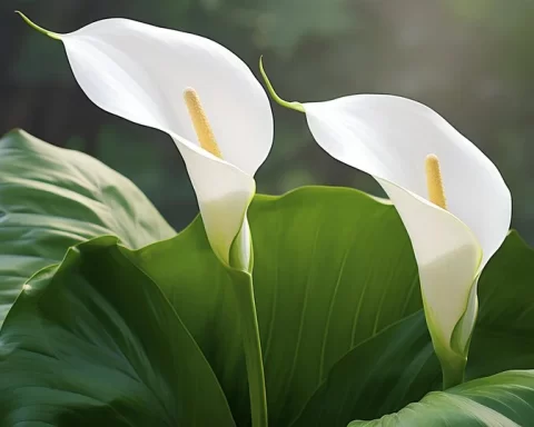 Peace Lily (Spathiphyllum):