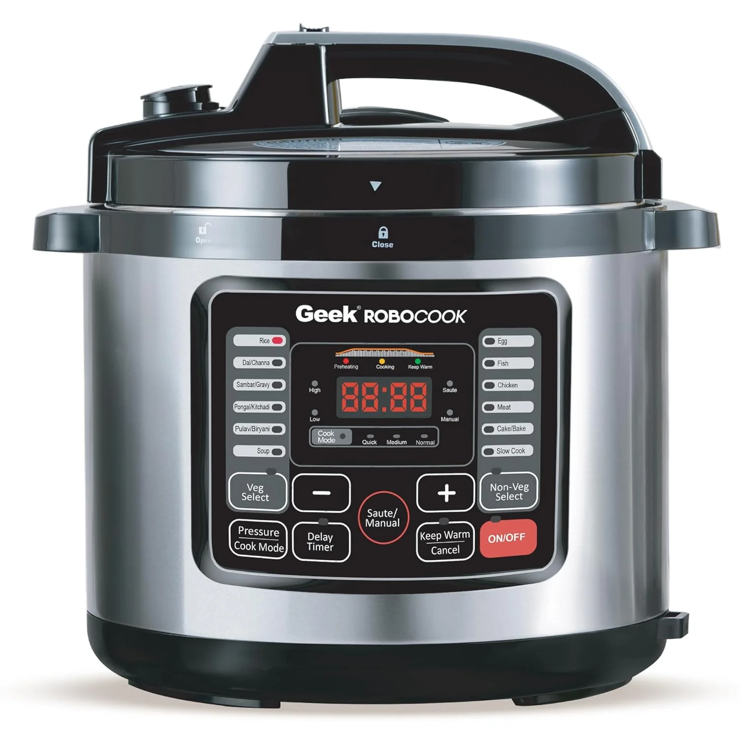 Geek Robocook Nuvo 11-in-1 Automatic Electric Pressure Cooker