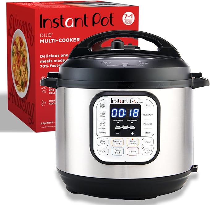 Instant Pot Duo 7 in 1 Electric Pressure Cooker 