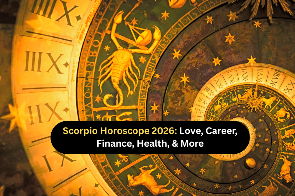 Scorpio Horoscope 2026: Love, Career, Finance, Health, & More